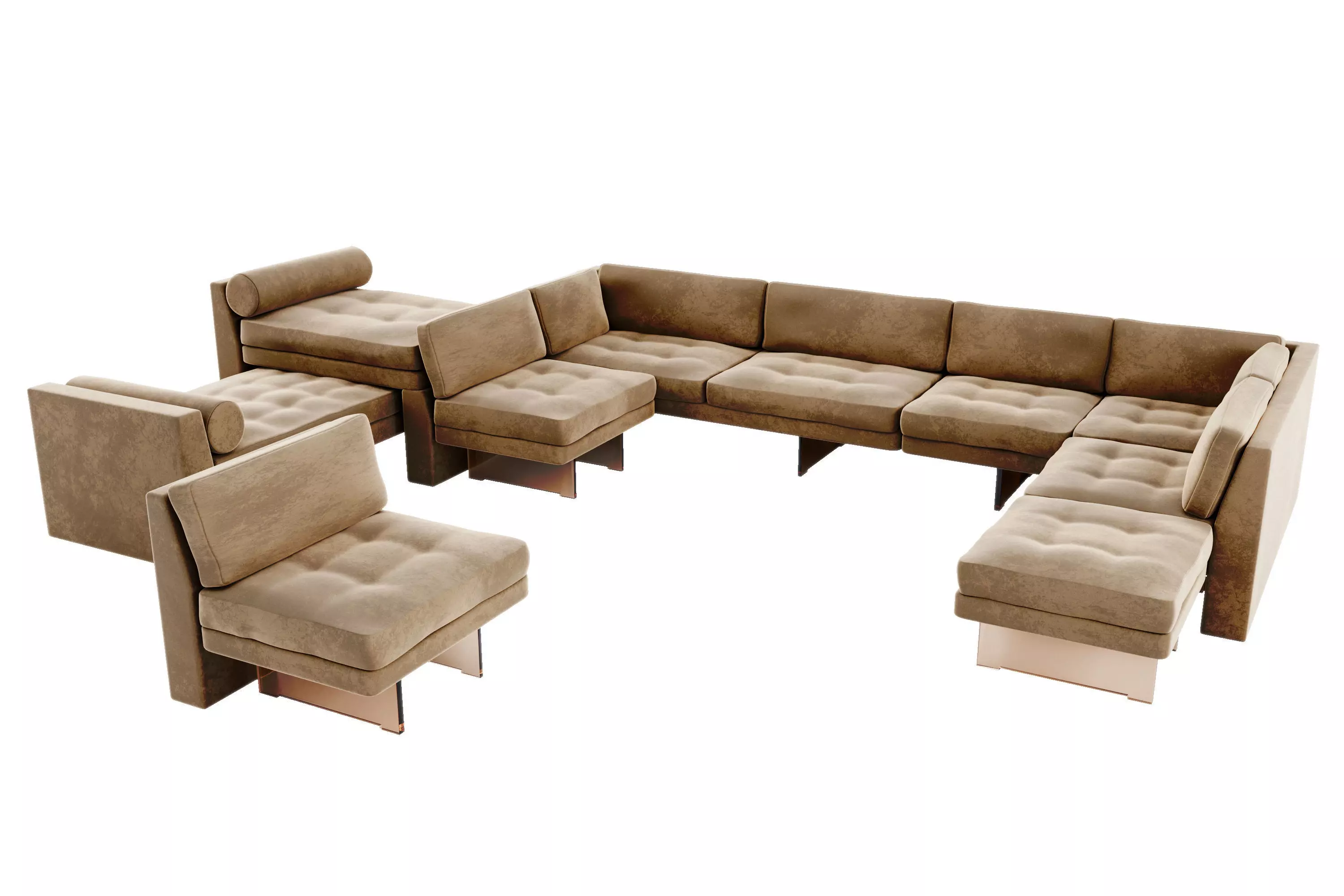 Omnibus III Sofa 3D model_0
