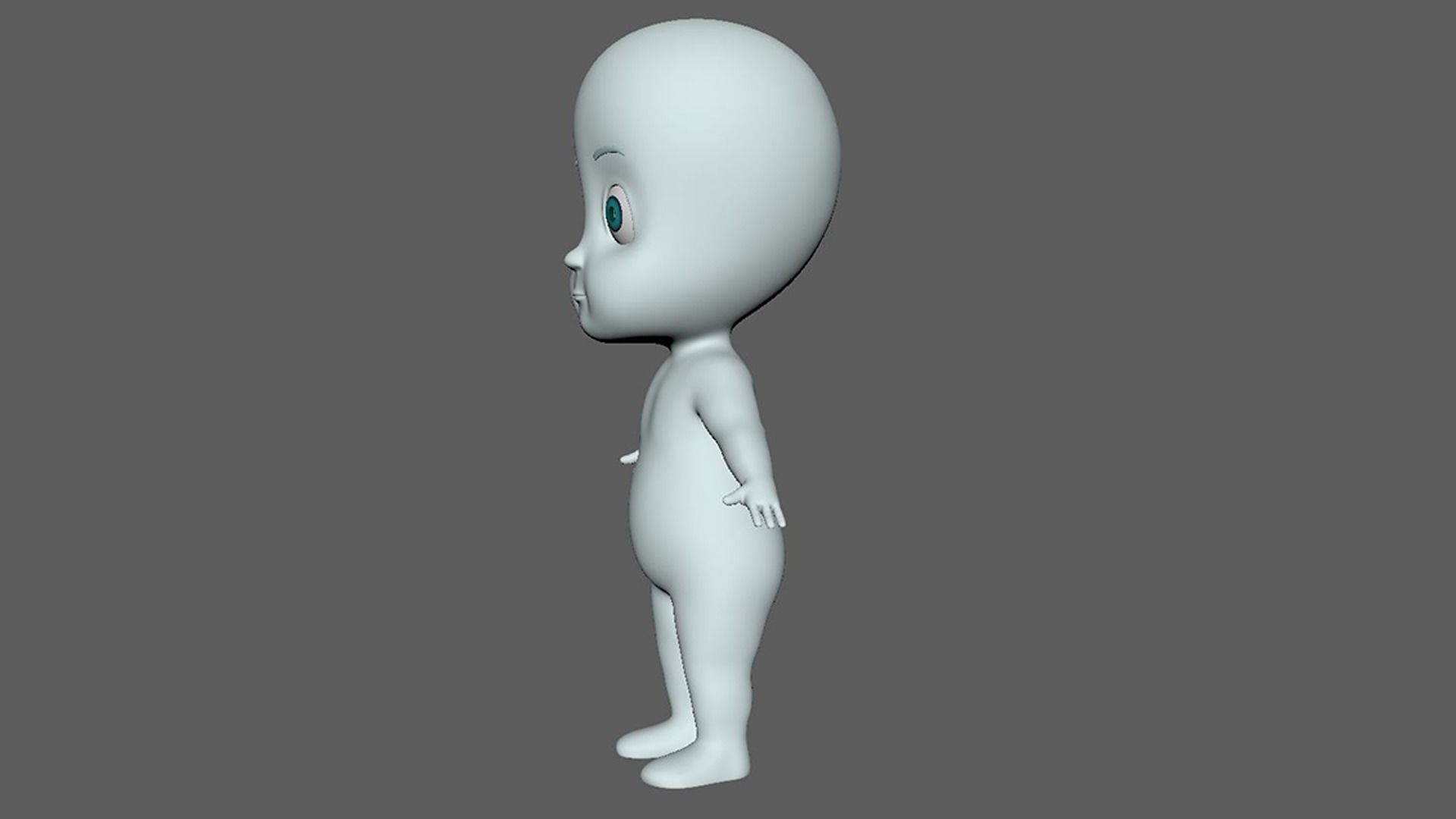 Casper Ghost 3D model_2