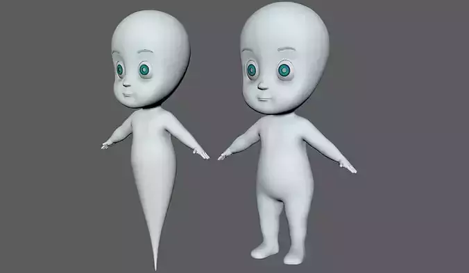 Casper Ghost 3D model