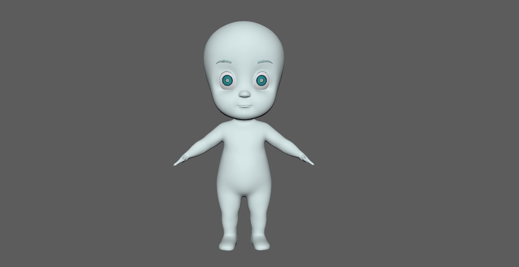 Casper Ghost 3D model_5