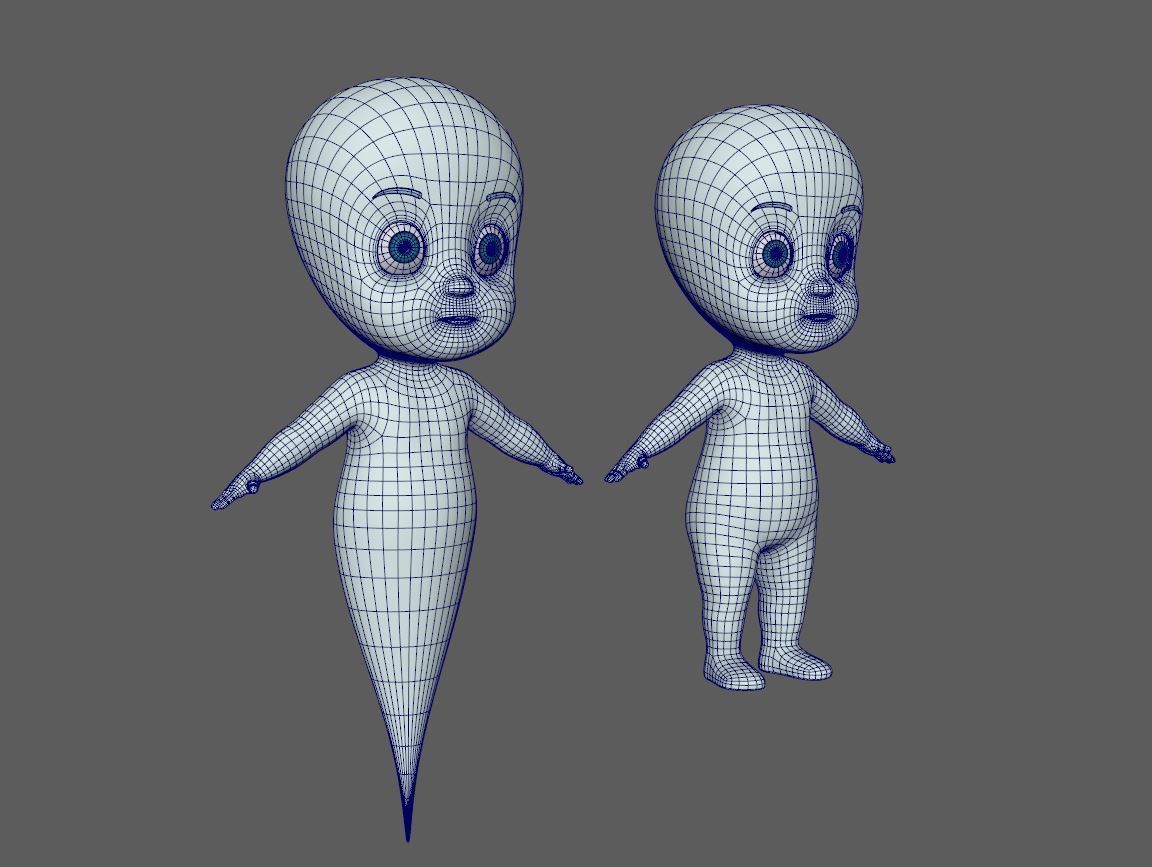 Casper Ghost 3D model_22