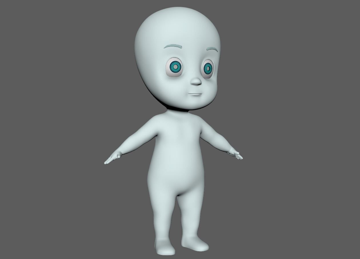 Casper Ghost 3D model_17
