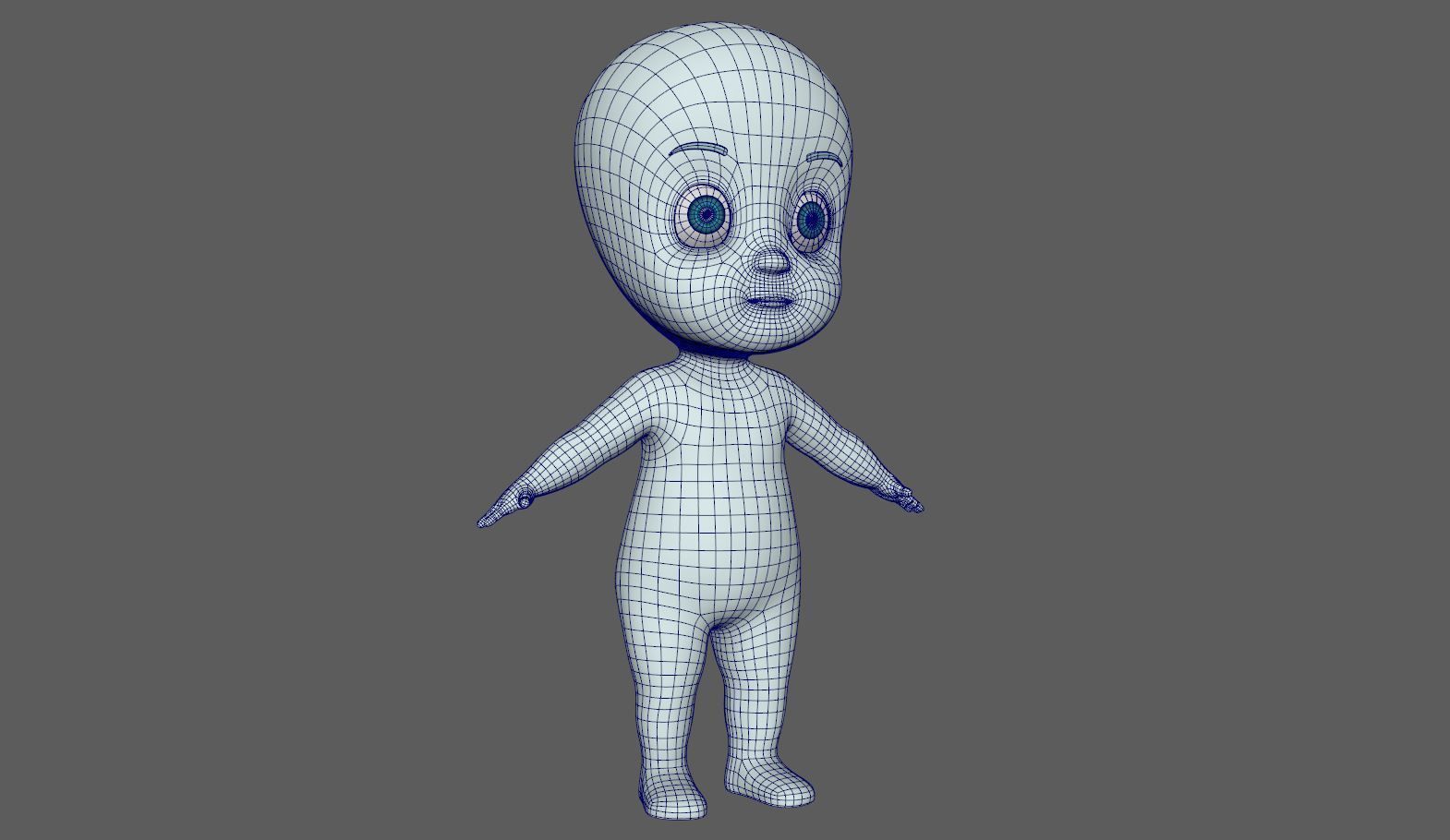 Casper Ghost 3D model_16
