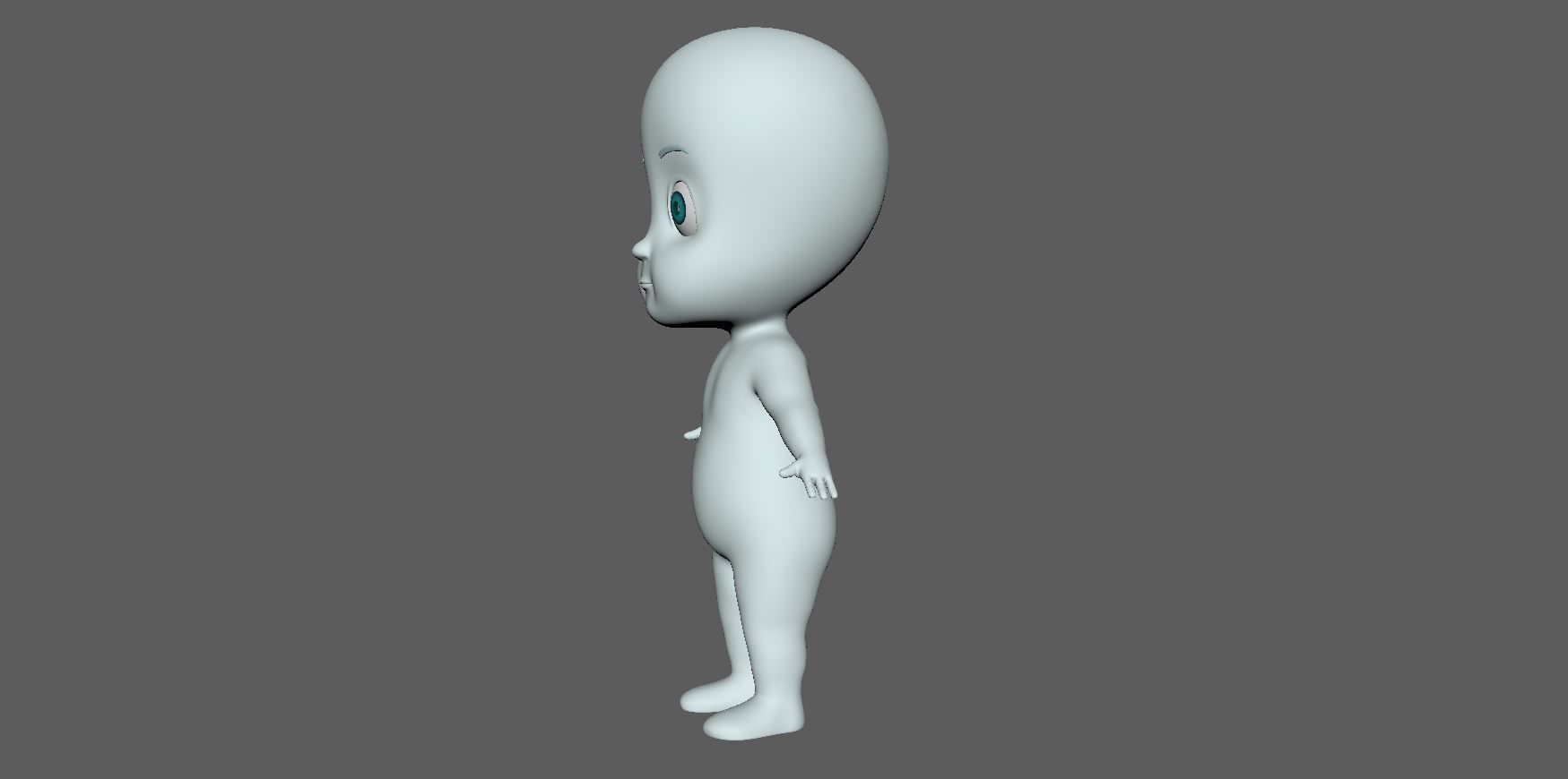 Casper Ghost 3D model_6