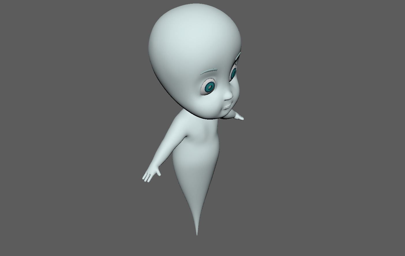 Casper Ghost 3D model_11