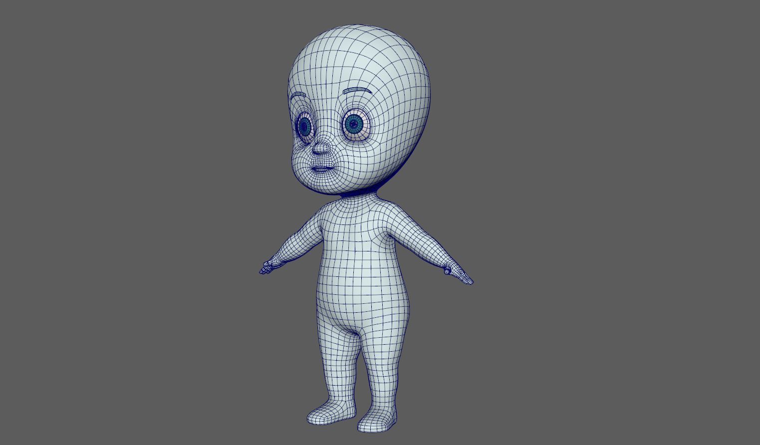 Casper Ghost 3D model_19