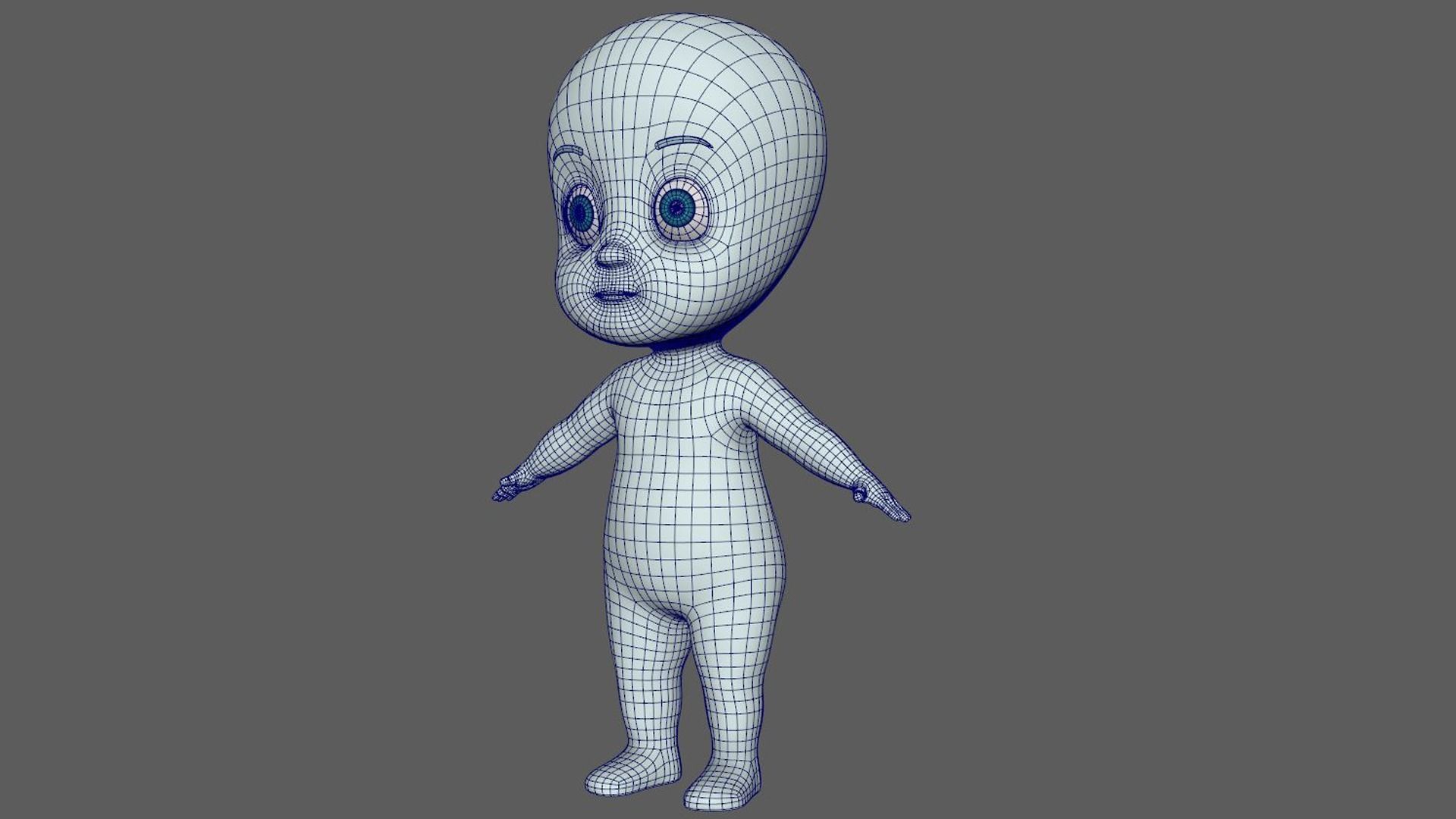 Casper Ghost 3D model_24