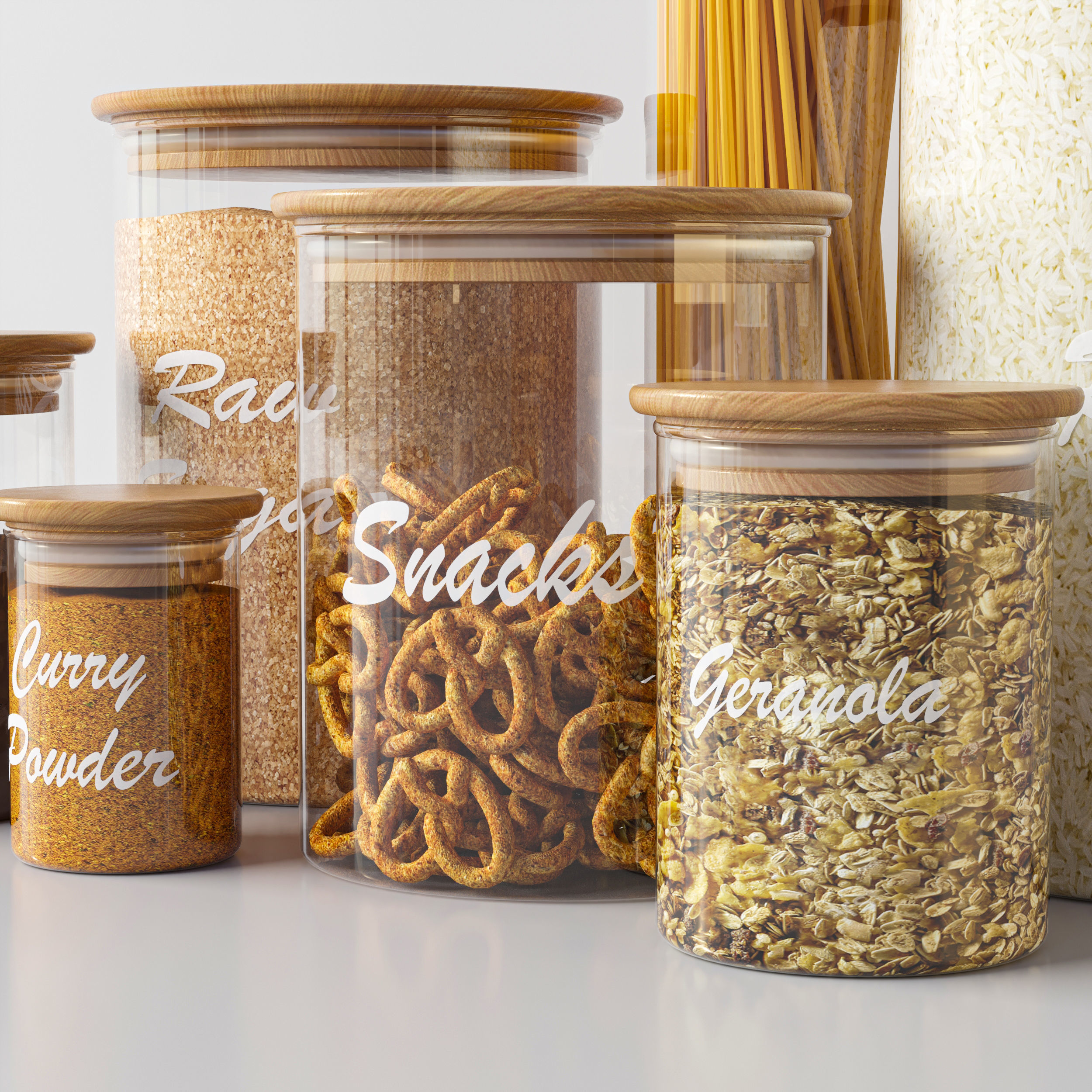 kitchen accessories 3D model_3