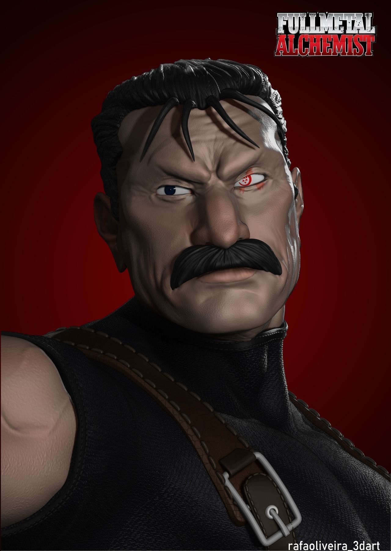 King Bradley  3D print model_1