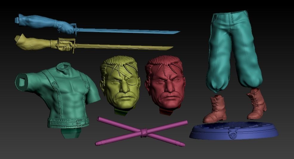 King Bradley  3D print model_8