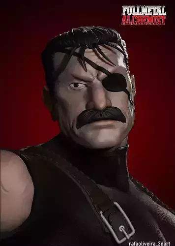 King Bradley  3D print model