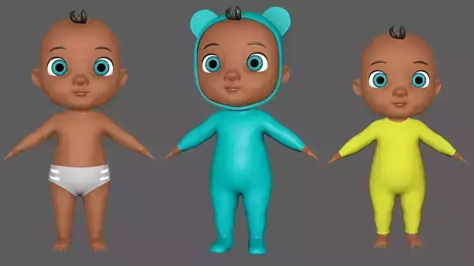 Babys baby in bear costume