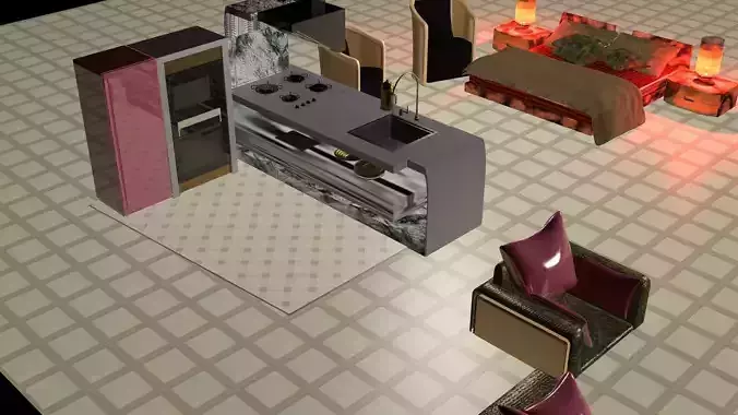 FURNITURE BED ROOM KITCHEN 2020