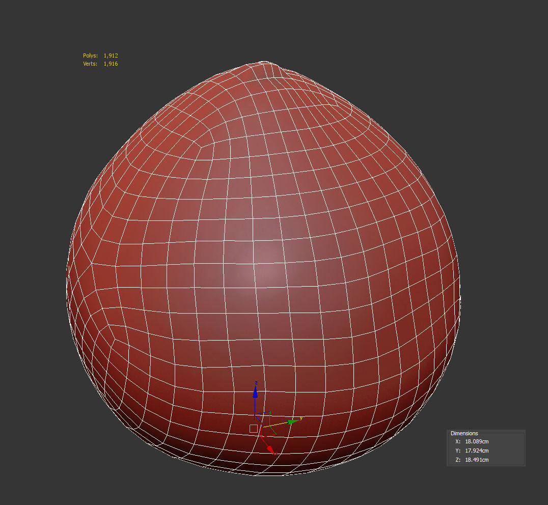 Pomelo 3D model_8