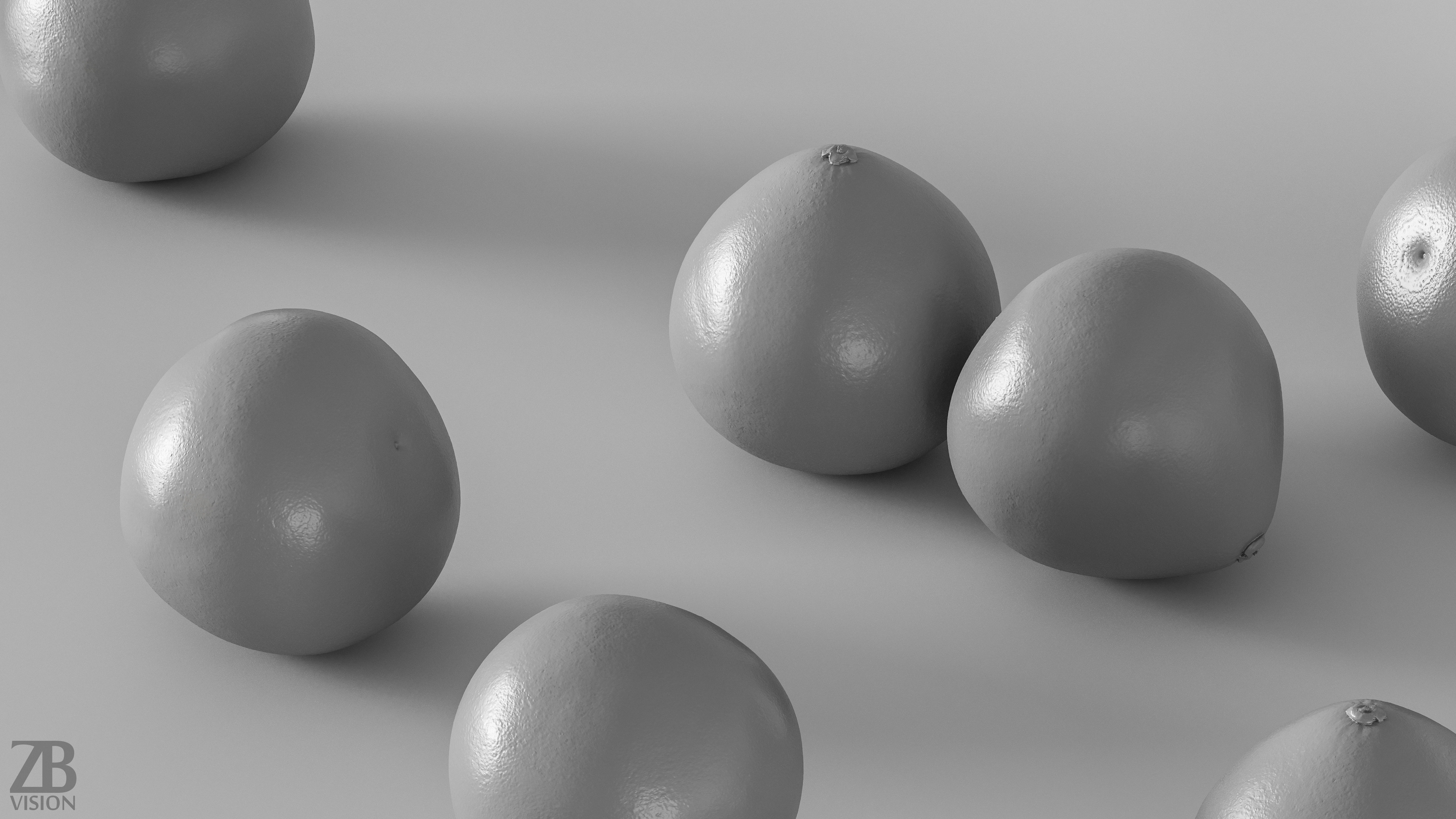 Pomelo 3D model_6
