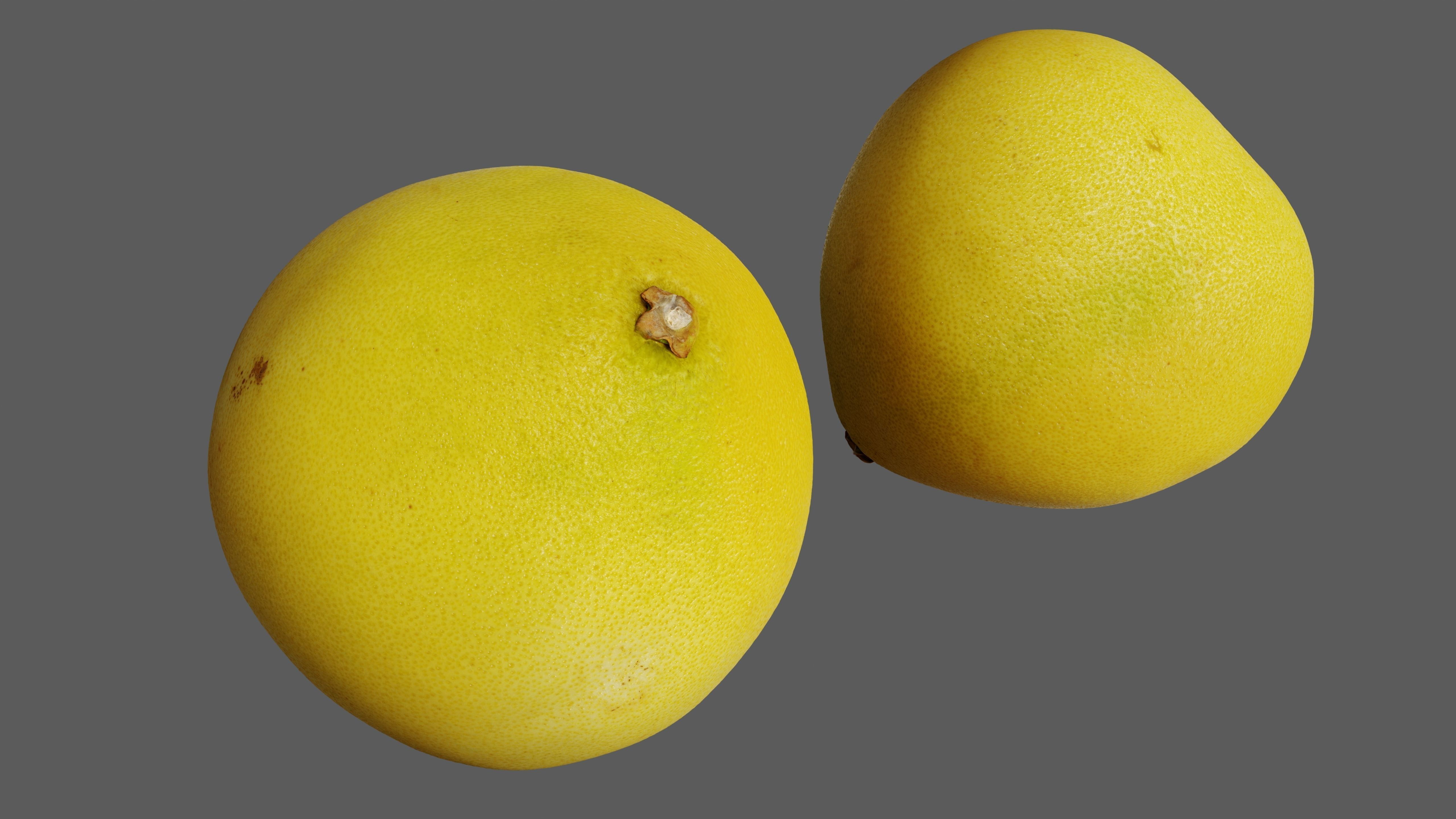 Pomelo 3D model_11