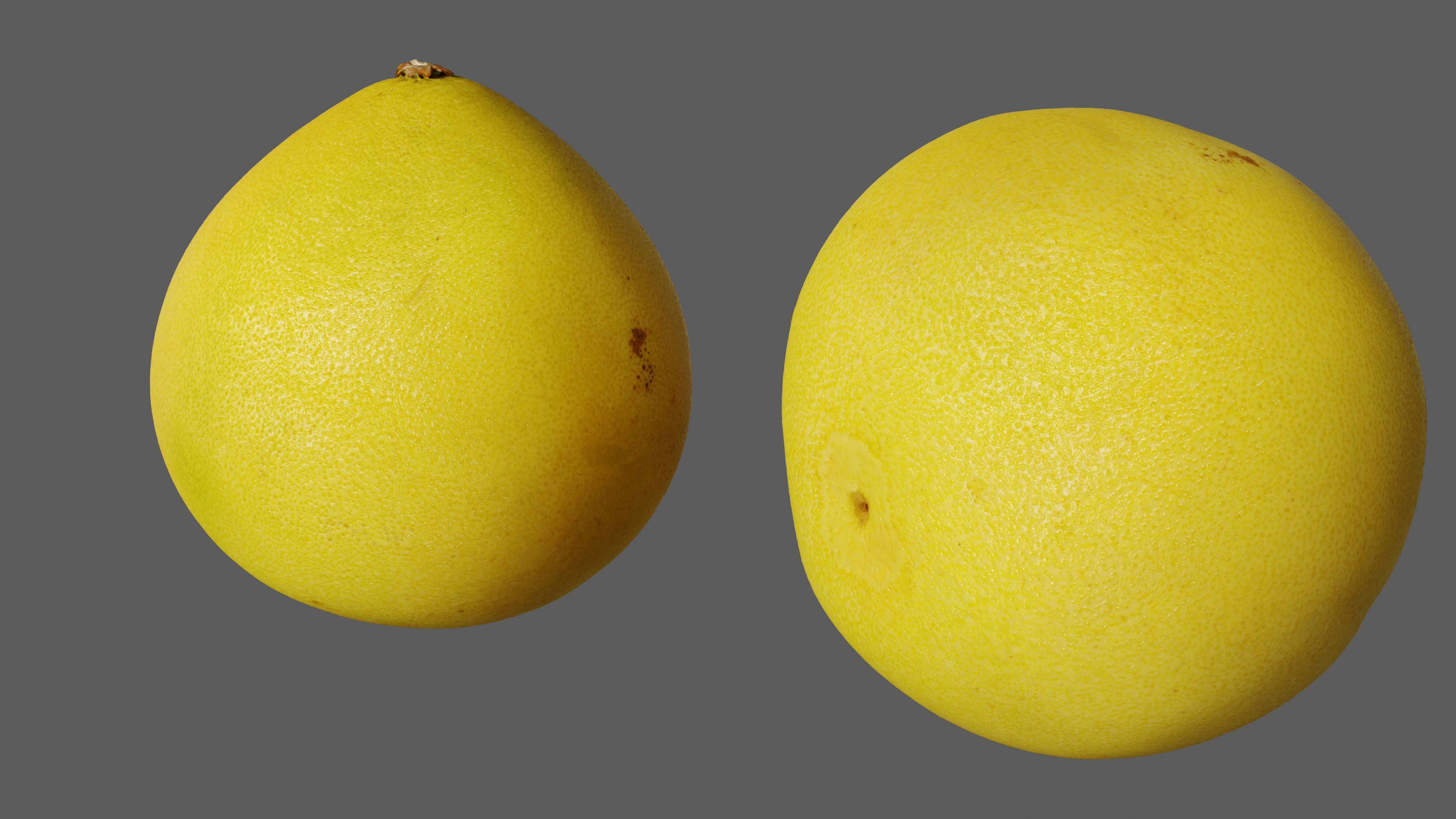 Pomelo 3D model_10