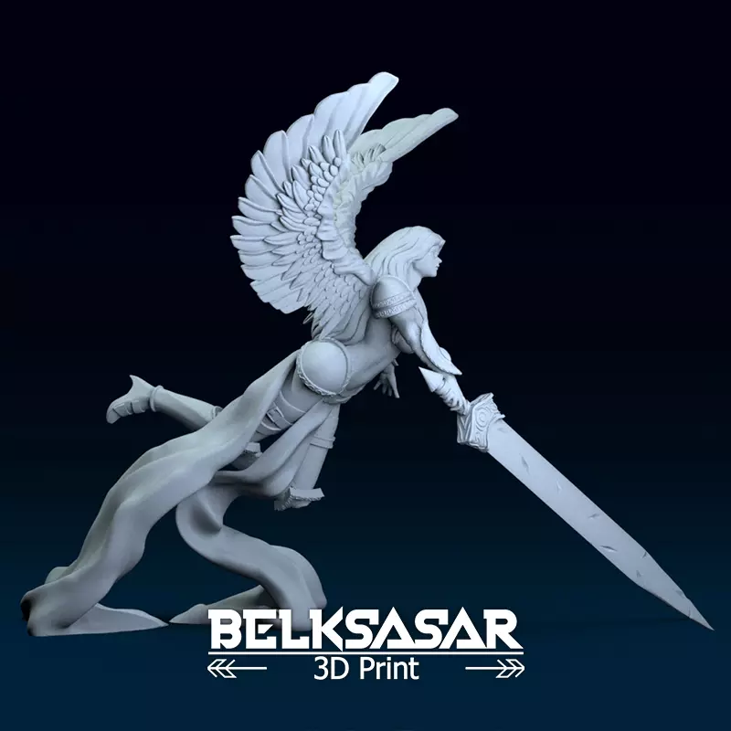 Akroma Angel of Wrath Topless 3D print model_0