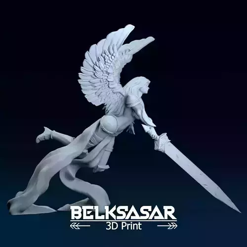 Akroma Angel of Wrath Topless 3D print model