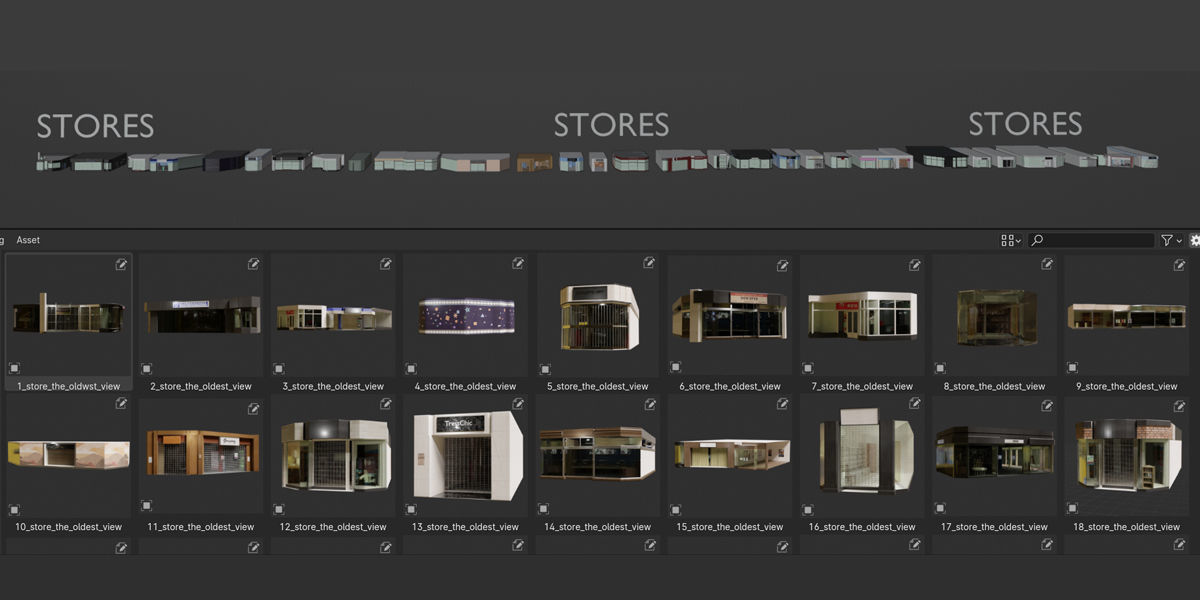 Mall From The Oldest View - Project Files and Assets 3D model_37