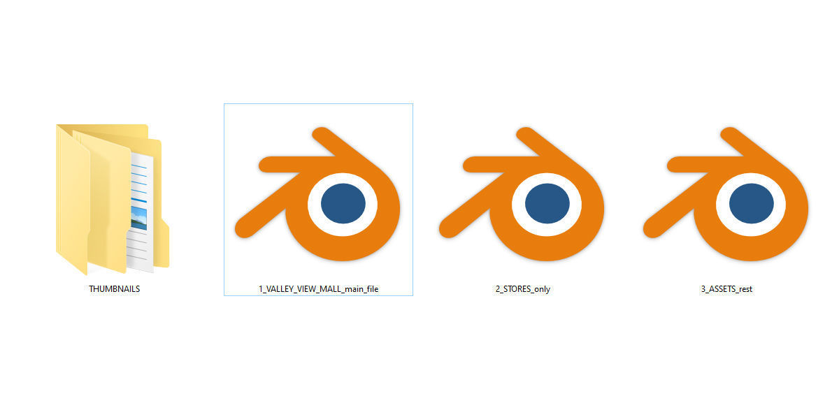 Mall From The Oldest View - Project Files and Assets 3D model_31