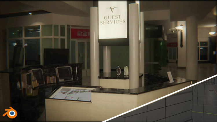 Mall From The Oldest View - Project Files and Assets 3D model_41