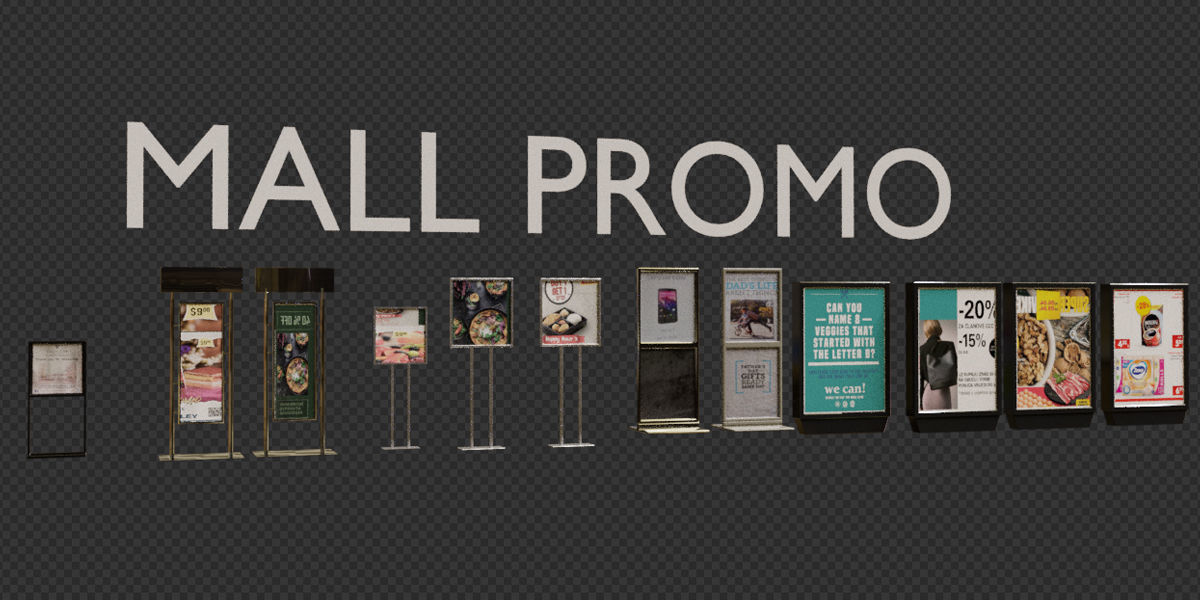 Mall From The Oldest View - Project Files and Assets 3D model_40