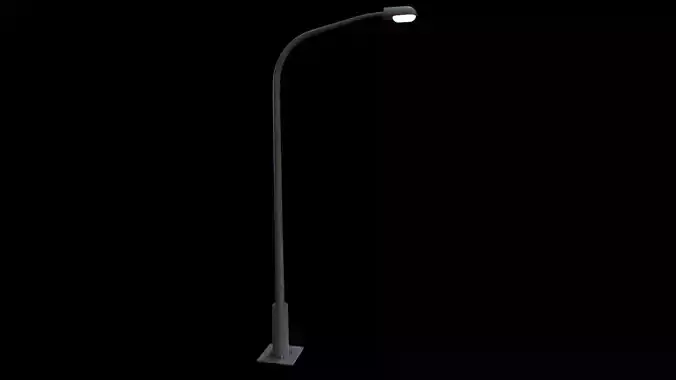 Street Light - Gest Low-poly 3D model