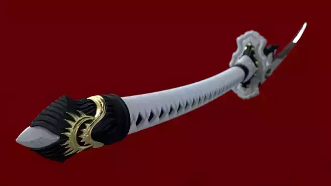 Virtuous Treaty--NiER Automata weapon fan art 3D print model