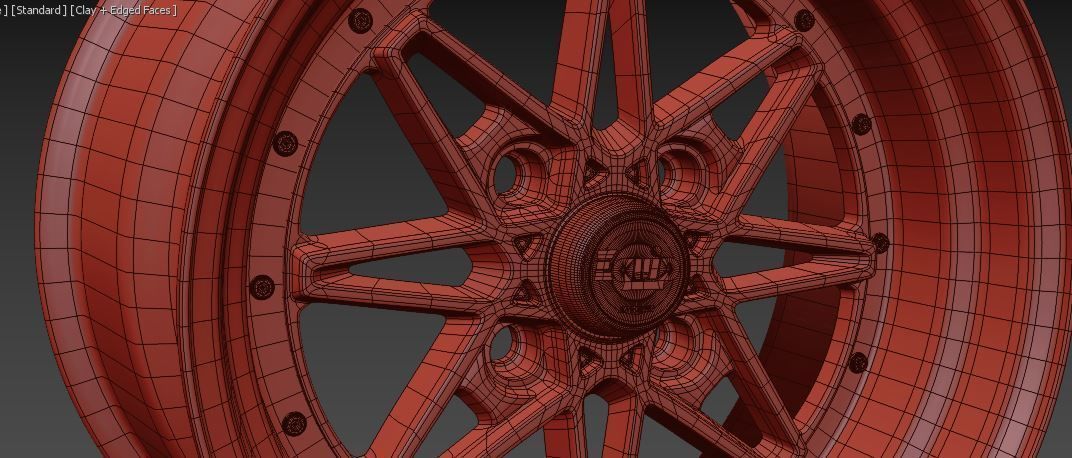 Work Equip 03 wheel 3D model_4