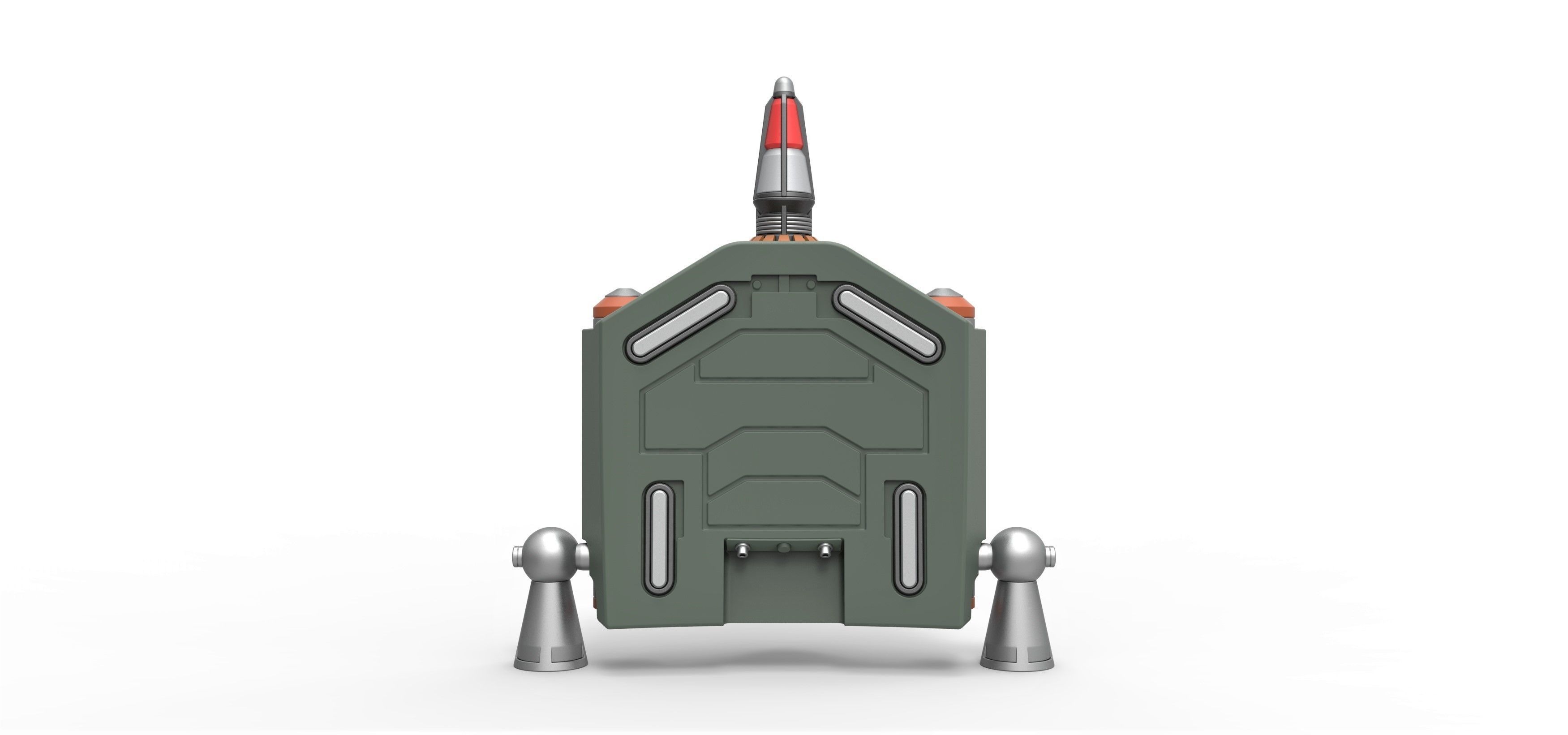 Boba Fett Jetpack from The Mandalorian TV series 3D print model_11