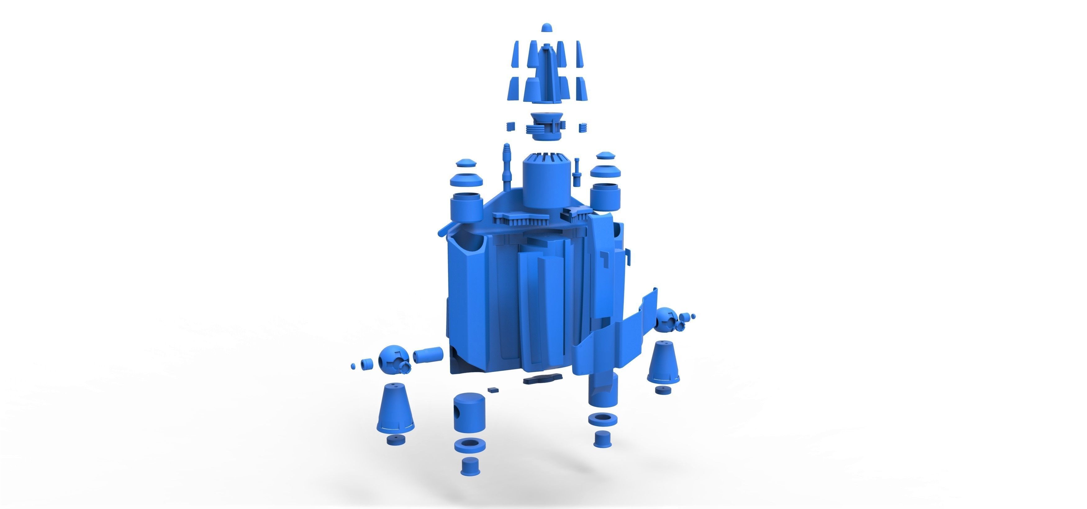 Boba Fett Jetpack from The Mandalorian TV series 3D print model_27