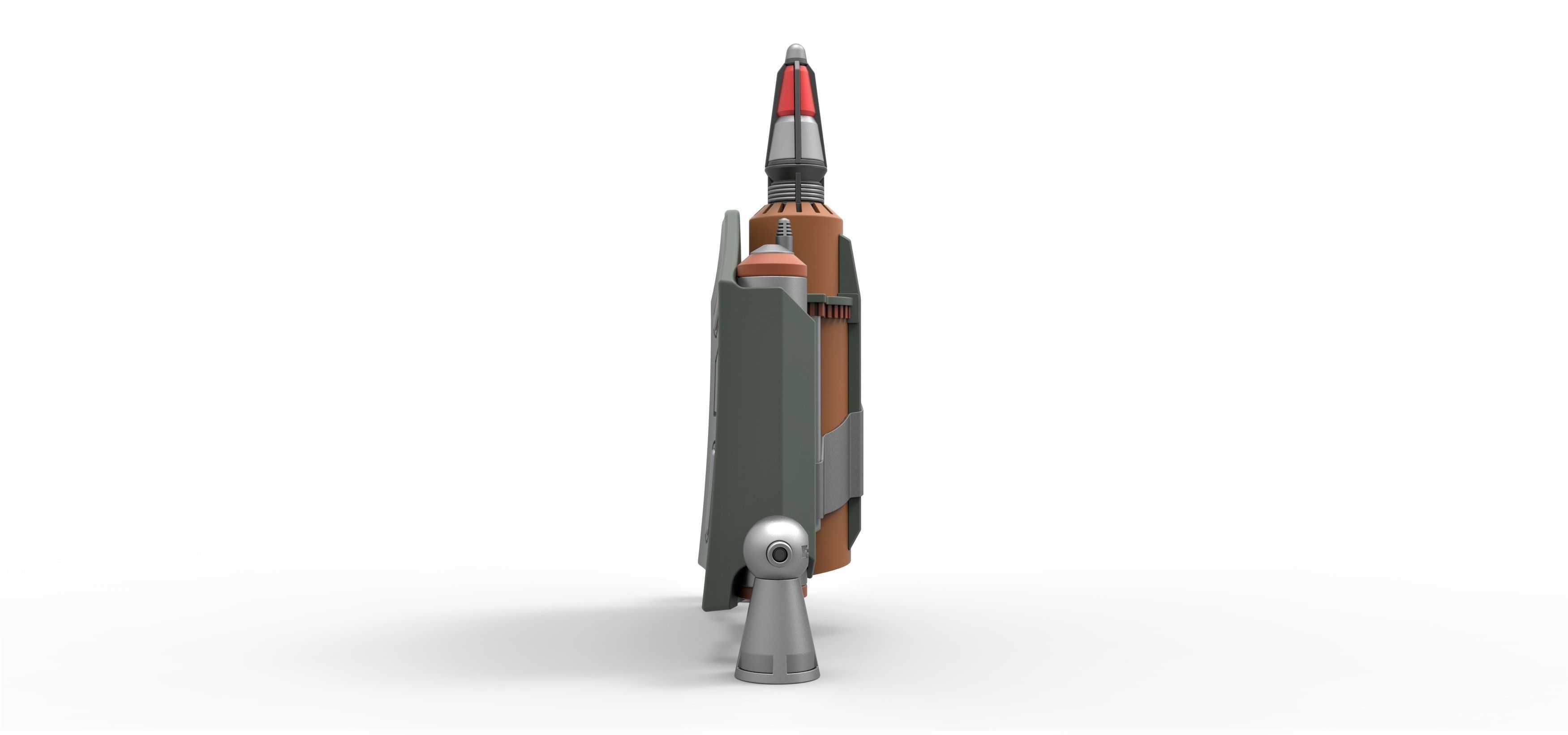 Boba Fett Jetpack from The Mandalorian TV series 3D print model_8