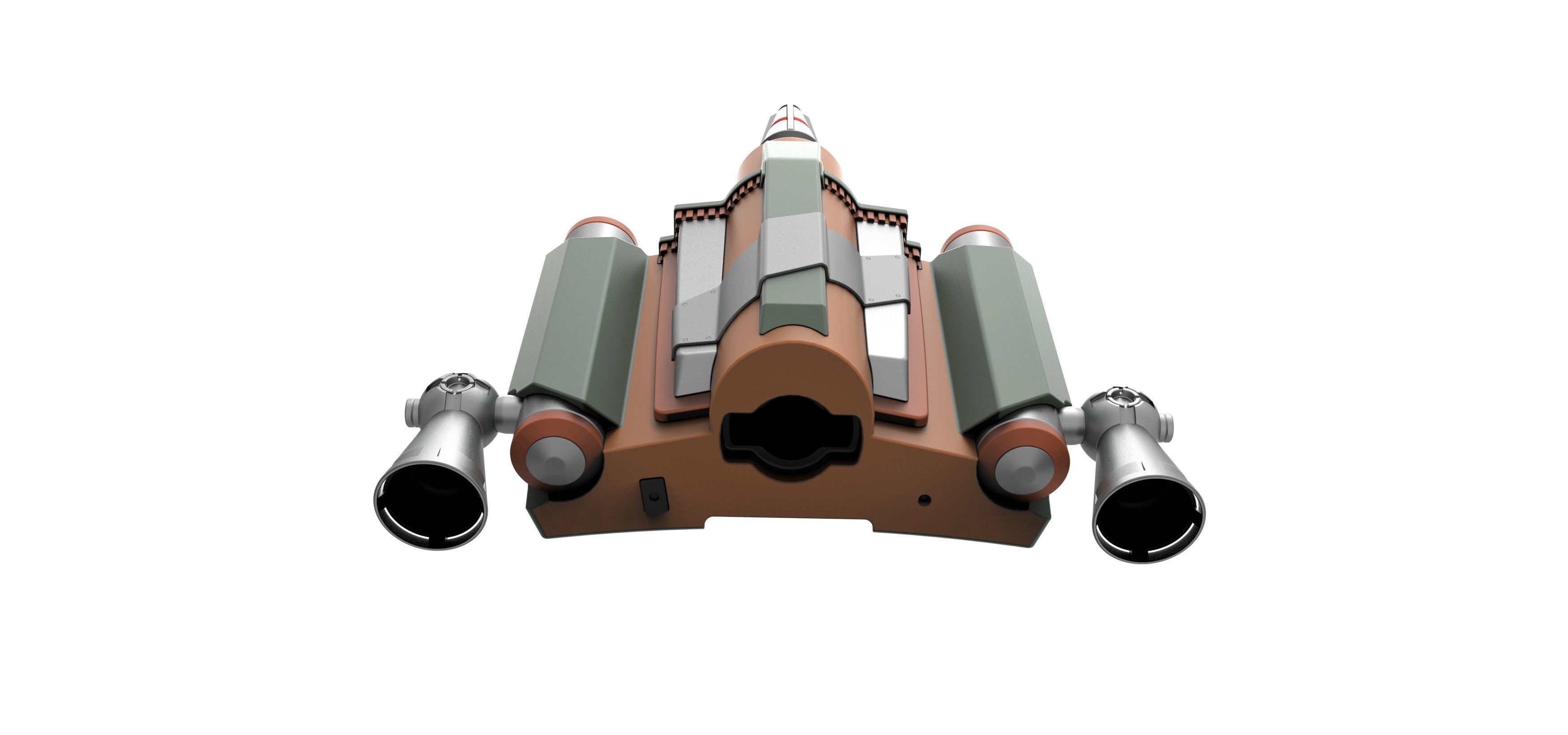 Boba Fett Jetpack from The Mandalorian TV series 3D print model_6