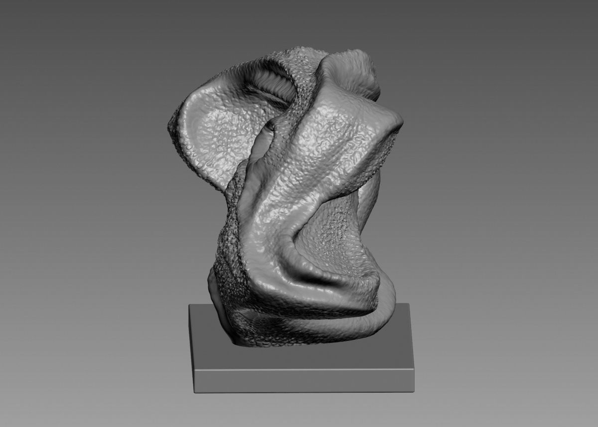 Modern Abstract Decorative sculpture 3d print model 3D print model_52