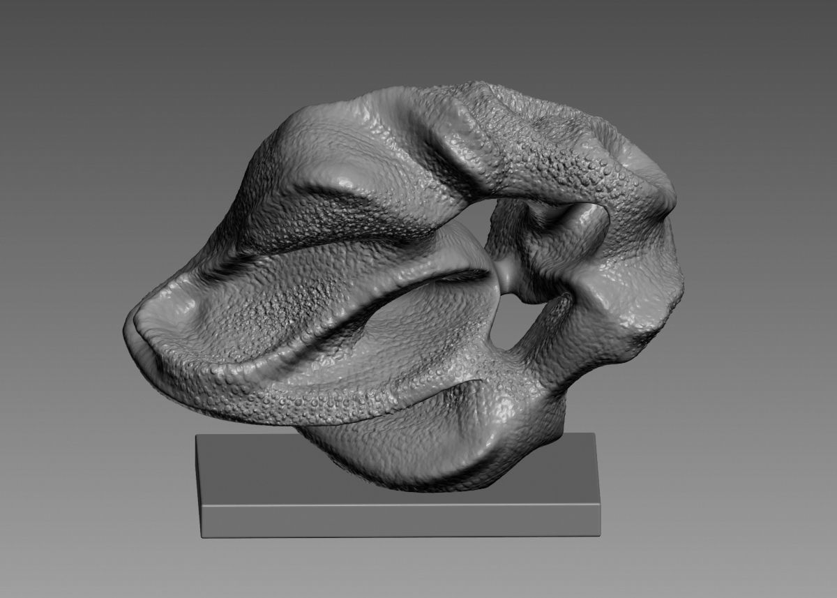Modern Abstract Decorative sculpture 3d print model 3D print model_33