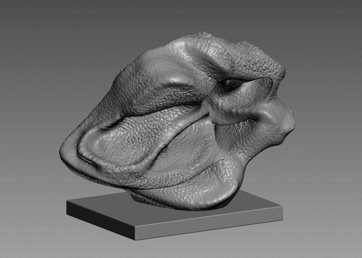 Modern Abstract Decorative sculpture 3d print model 3D print model_34