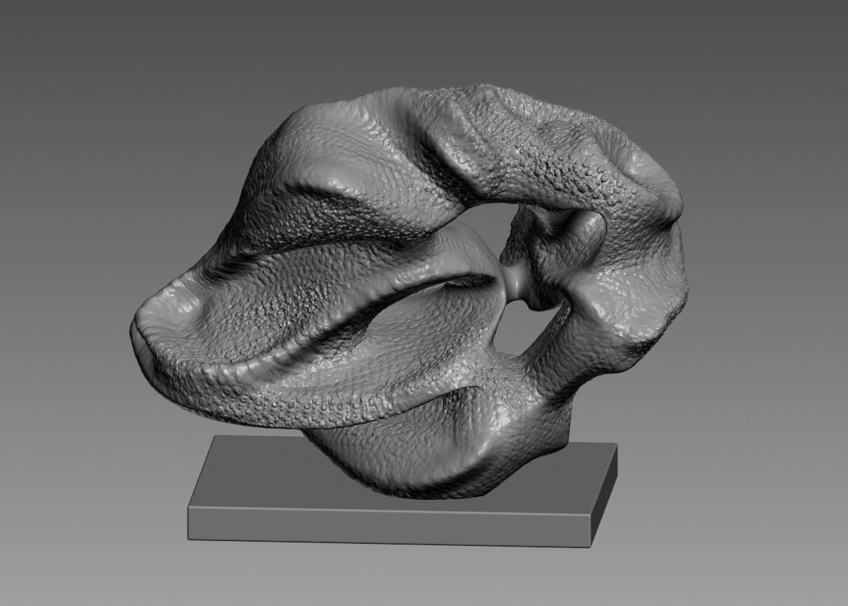 Modern Abstract Decorative sculpture 3d print model 3D print model_20