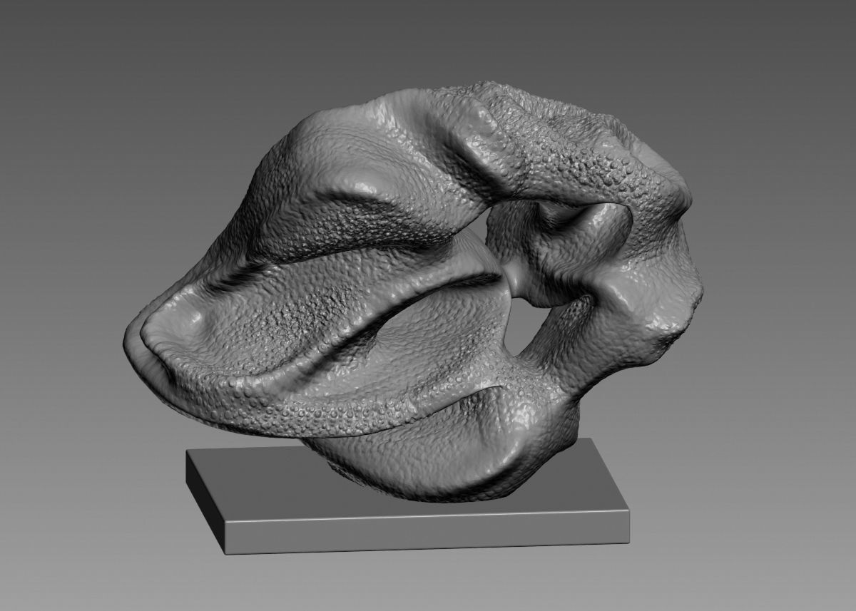 Modern Abstract Decorative sculpture 3d print model 3D print model_27