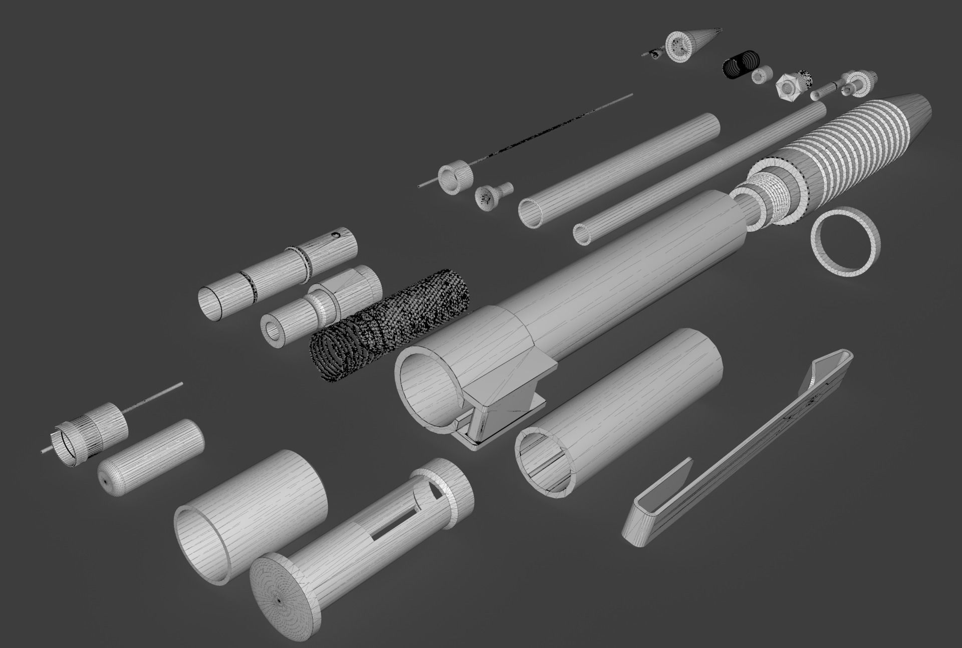 Mechanical Pencil 3D model_17