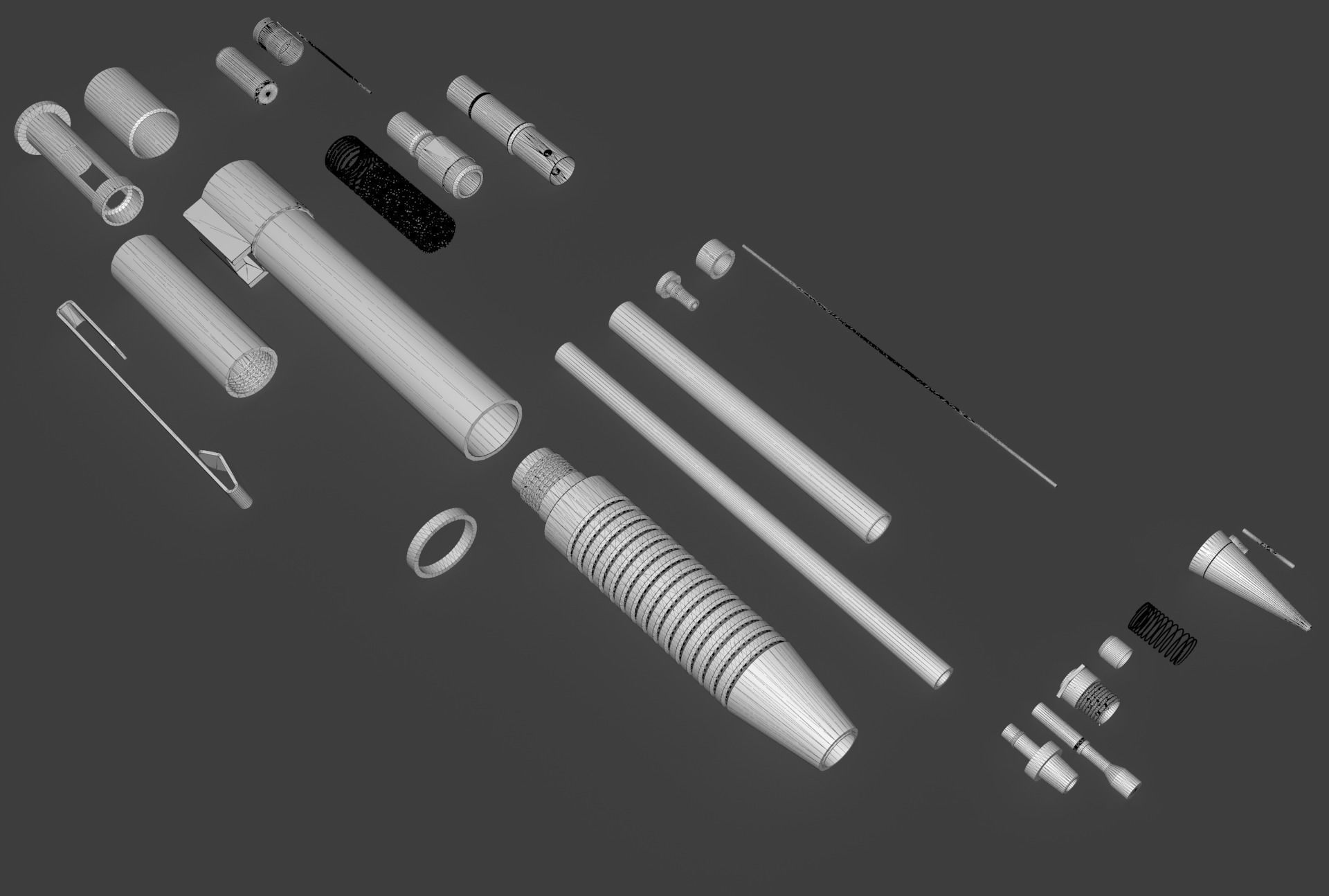 Mechanical Pencil 3D model_19