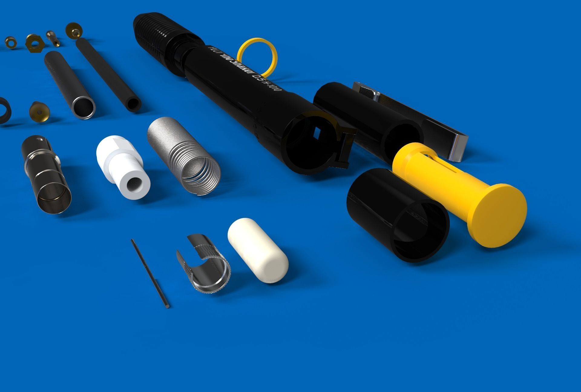 Mechanical Pencil 3D model_11