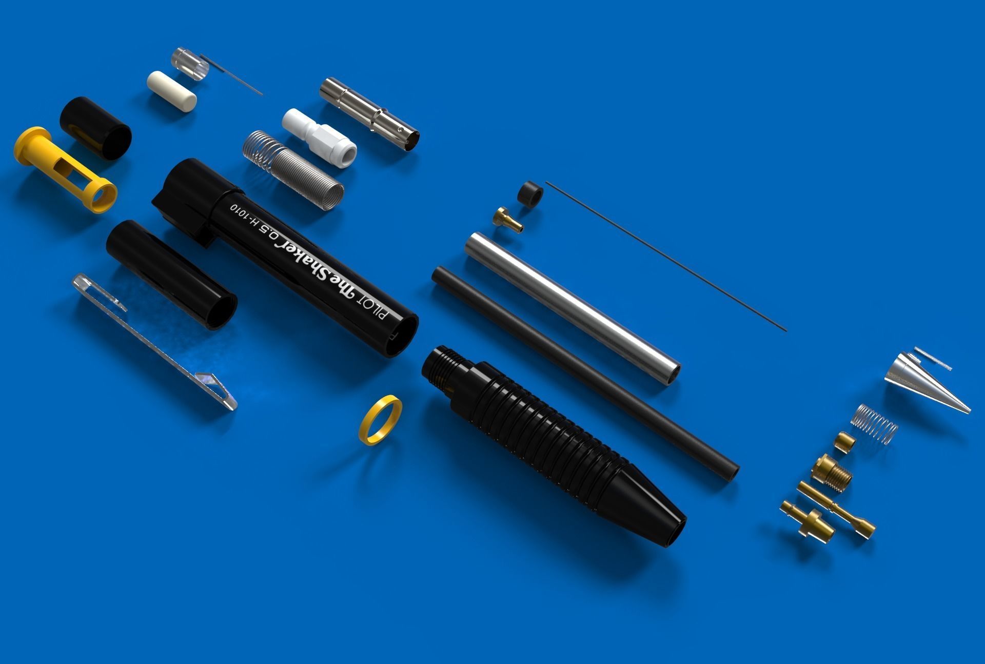 Mechanical Pencil 3D model_10