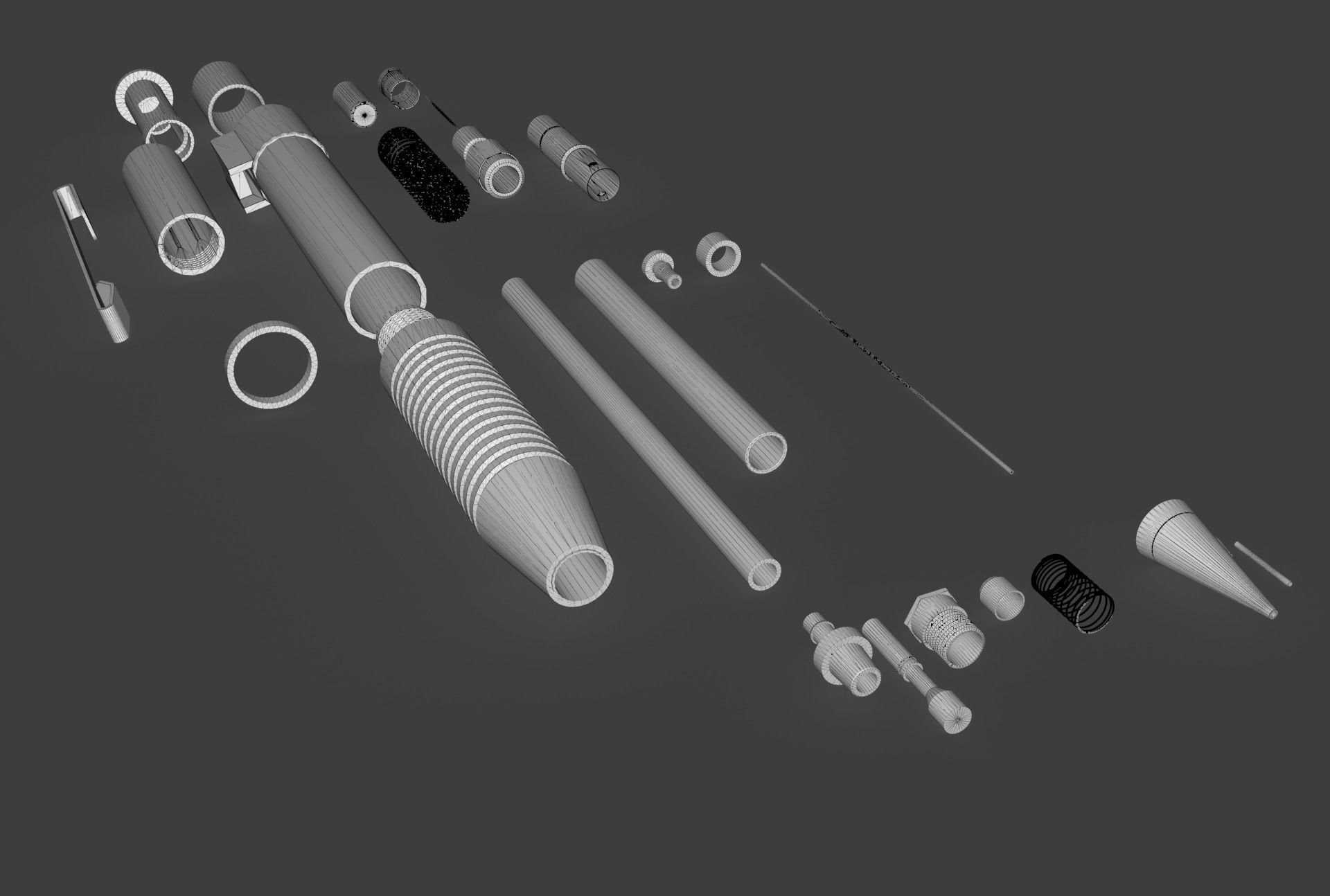 Mechanical Pencil 3D model_18