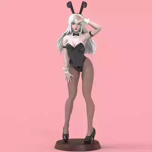 Sexy Bunny Girl STL 3D print model