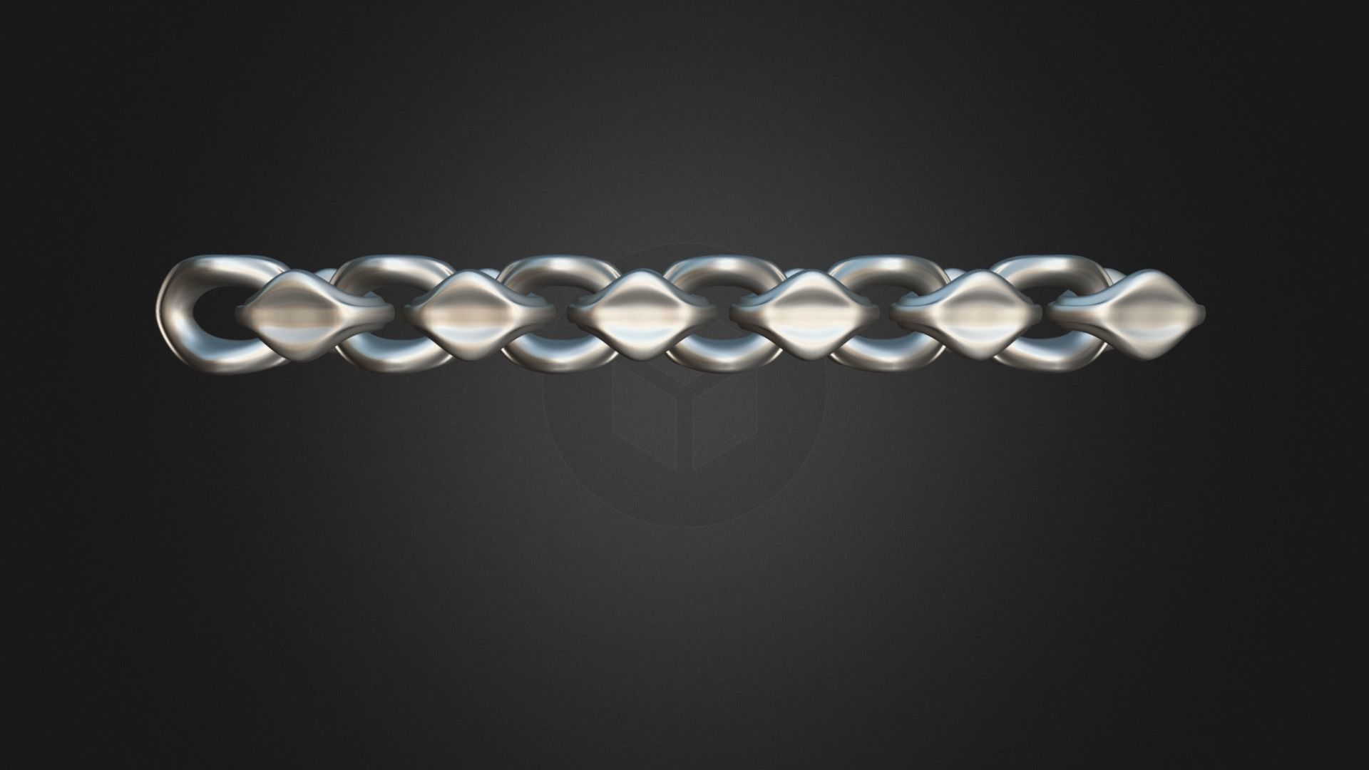 Cobra Link Jewelry 3D print model_4