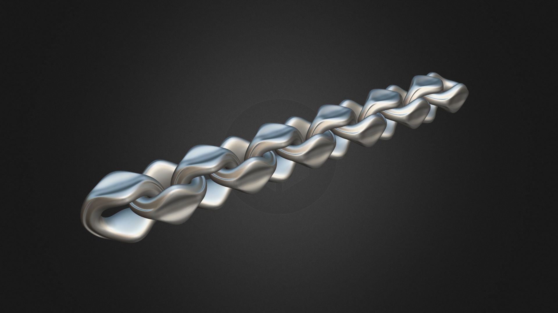 Cobra Link Jewelry 3D print model_2