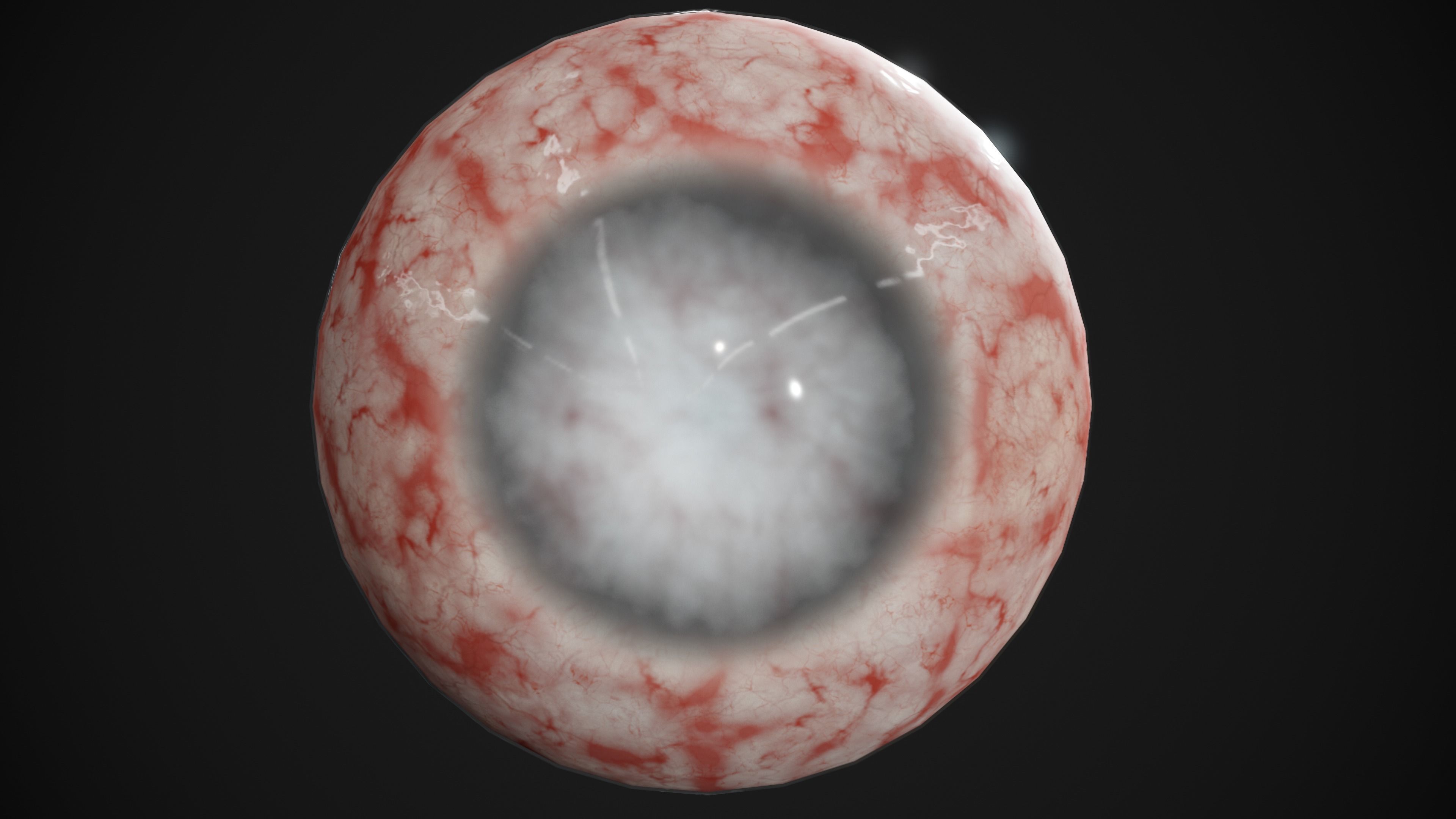 Human Eye Realtime pack Low-poly 3D model_10