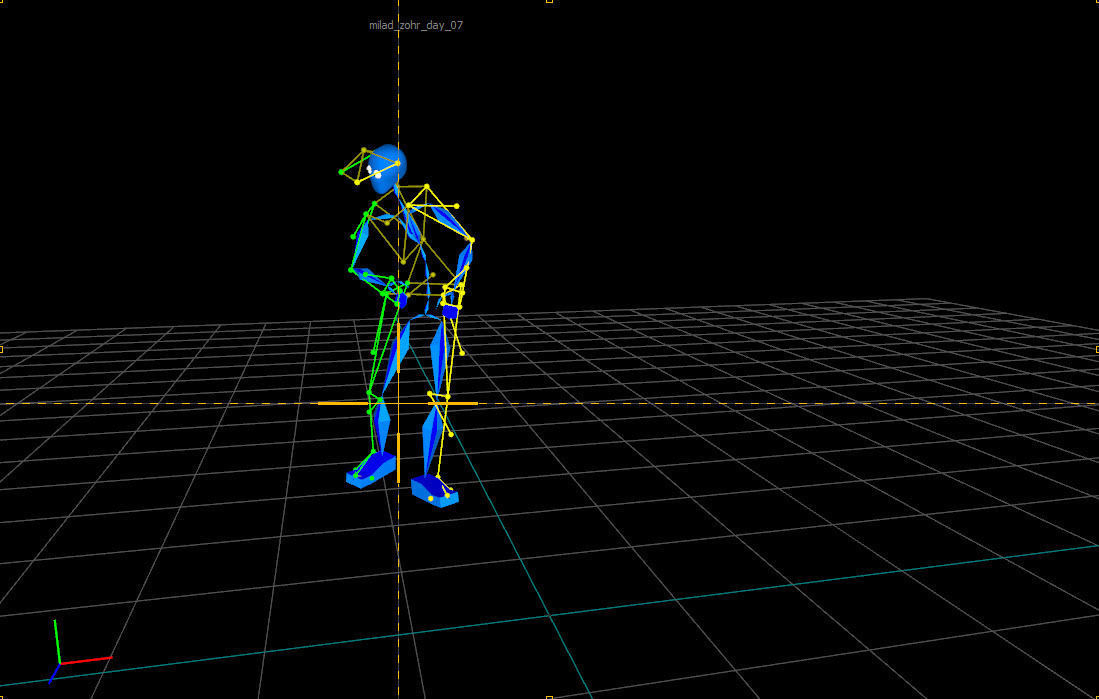 stiff arm 3D model_3