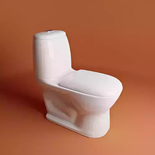 3D Toilet 3D Model